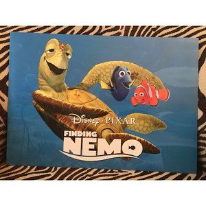 Disney Store Walt Disney’s Finding Nemo Movie Lithograph Commemorative Set of 4